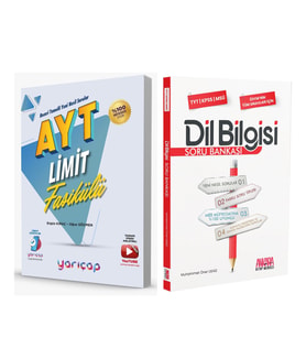 YarıÇap Yayınları AYT Limit Fasikülleri ve AKM Dil Bilgisi Soru Bankası Seti 2 Kitap