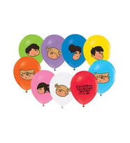 Balon 4+1 rafadan tayfa baskılı pastel pk:10-