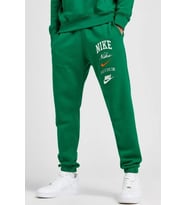 Nike Club Fleece Stack Graphics Cuffed Jogger Erkek Eşofman Altı Siyah
