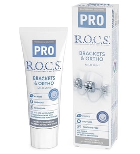 Rocs Pro Diş Macunu Brackts & Ortho 60 Ml