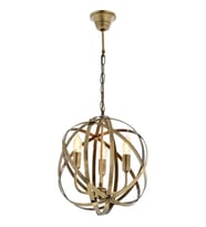 AVONNI AV-4183-3E Eskitme Kaplama Modern Avize E14 Metal 36cm