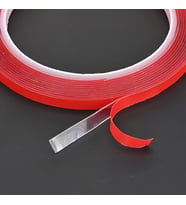 Silikon Çift Taraflı Montaj Bantı Şeffaf Tape 10mm X 5 Mt (Çok Renkli)