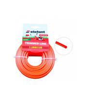 Tırpan Misinası Motorlu Tırpan Yuvarlak Misina 3,5mm x 15 metre (Kırmızı)
