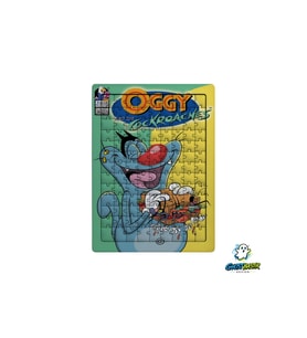 Oggy 99 Parça Ayaklı Puzzle – Dekoratif Çocuk Yapbozu 0256