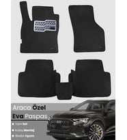 AUDİ E-TRON (2018-2024) Uyumlu EVA Paspas Tam Set–Araca Özel,Su Geçirmez,Kolay Montaj