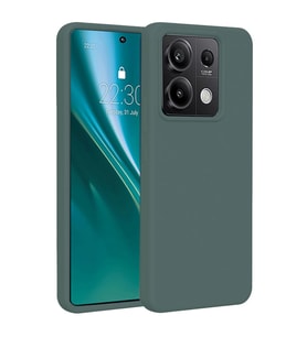 Xiaomi Redmi Note 13 Pro 5g Kılıf First Silikon - Koyu Yeşil