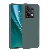 Xiaomi Redmi Note 13 Pro 5g Kılıf First Silikon - Koyu Yeşil