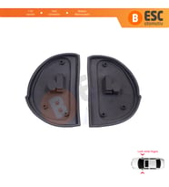 Mercedes W210 W140 W202 S202 SL R129 Makyajlı Kasa İçin Sağ Sol Yan Dikiz Aynası Kauçuk Contası