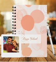 Kişiye Özel Ahşap Defter Kalem & Instagram Çerçeve Hediye Seti