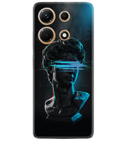 Infınix Note 30 Kılıf Silikon Desen Özel Seri Alone 1668