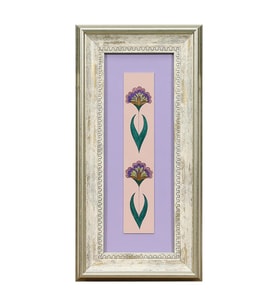 e38 EL İŞÇİLİĞİ SULUBOYA TABLO 17x34  cm - 6217