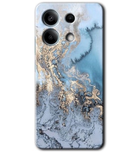 Redmi Note 13 5G Kılıf HD Desen Baskılı Kılıf - Eski Mermer