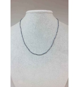 Kyanit Taşı 2mm Kolye (SABİT KLİPSLİ)