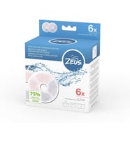 Triple Action üçlü filtre, köpek içme çeşmesi için, çerçevesiz, 6'lı paket