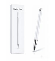 Vivo Y53s Uyumlu Dokunmatik Stylus Kalem Disk Uçlu Hassas Beyaz Tablet Telefon Çizim Kalemi