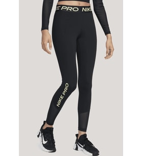 Nike Pro Dri Fit Mid Rise Full Length Leggings Kadın Antrenman Taytı Siyah