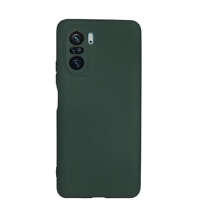 Xiaomi Poco F3 Kılıf Nano İçi Kadife Silikon - Koyu Yeşil
