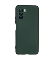Xiaomi Poco F3 Kılıf Nano İçi Kadife Silikon - Koyu Yeşil