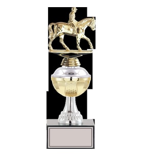 ODAK KUPA - Figürlü Kupalar - At / Binici Figürlü Kupalar FG-045 C - 30 cm