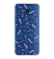 PrintiFy Xiaomi Redmi 8A ile Uyumlu 1mm Slim Fit Water Color 3 Baskılı Şeffaf  Kılıf
