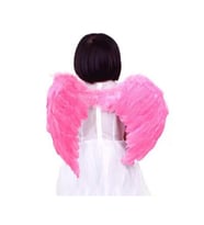 Parti Kostüm Pembe Renk Bebek Boy Küçük Melek Kanadı 40X55 cm