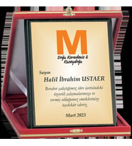 ODAK KUPA - Ahşap Plaketler - PL-005-M A - 18x24 cm