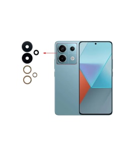 Xiaomi Uyumlu Redmi Note 13 Pro 4g Kamera Lensi Cam 23117ra68g, 2312fpca6g