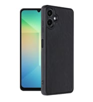 Samsung Galaxy A06 Kılıf Aras Deri Kapak - Siyah