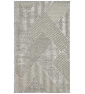 Bespoky Eberndorf Mavi Patchwork Pamuklu El Dokuması Alan Halısı