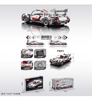 Speed Series - 1:18 Porsche 911 RSR Yarış Arabası (540 Parça)