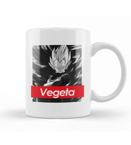 Dragon Ball Z Vegeta Red Band Logo Kupa Bardak Porselen