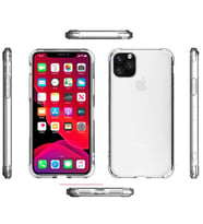 Uyumlu Model Apple iPhone 12 Mini Kılıf Şeffaf Nitro Anti Shock Kapak (Renksiz)