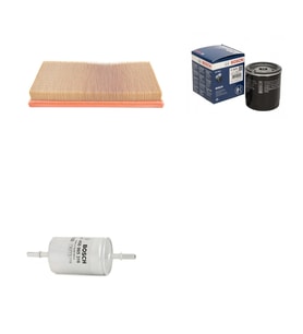 Bosch Filtre Bakım Seti Opel Vectra B 2.0 1996-2002 Hava + Yağ f. + Yakıt Filtre Bosch