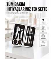 Seyahat İçin Uygun Çok Amaçlı Kişisel Bakım Seti