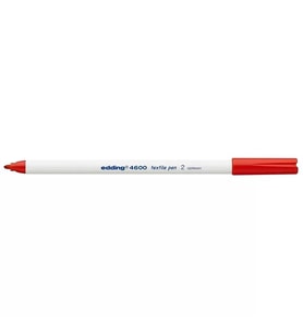 Edding 4600 Tekstil Kalemi 1mm-Red