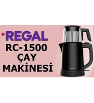 Regal Çay Makinesi/Siyah