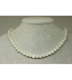 Ay Taşı Kolye 7mm (Klipsli)