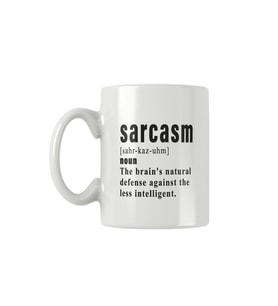 Sarcasm Baskılı Kupa Bardak