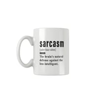 Sarcasm Baskılı Kupa Bardak