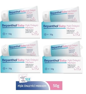 Bepanthol Baby Pişik Önleyici Merhem 50 gr 4 Adet