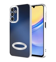 Samsung Galaxy A15 Uyumlu Kılıf Kamera Korumalı Logo Gösteren Zore Omega Kapak