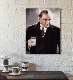 BK Home Atatürk Tasarımlı Kanvas Tablo-15