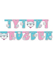 İyiki doğdun yazı mıss cat set pk:1-