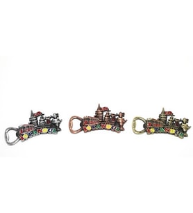 Periboia Metal İstanbul Temalı Yöresel Magnet Açacak Model 1  (Karışık)
