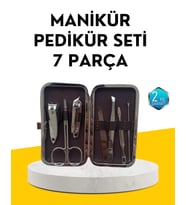 Dayanıklı Çelik Aletlerden Oluşan Kişisel Bakım Seti