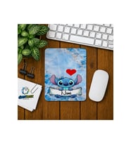 Kişiye Özel Stitch Baskılı Oyuncu Mousepad 0169