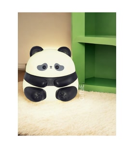 Sevimli Panda Gece Lambası, Yumuşak Işık ve Kaliteli Malzeme (Krem)
