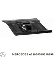 Mercedes W210 Ön Tampon Bandı Sensör Delikli Kla Sol 1995- (Oem No:  A21088519219999)