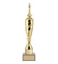 ODAK KUPA - Figürlü Kupalar - Satranç Figürlü Kupalar FG-027 A - 46 cm