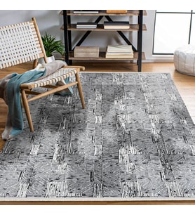 Makine Kaymaz Yıkanabilir Gri Modern Triko Salon Halısı Mutfak Halısı Koridor Halısı Yolluk 16600K